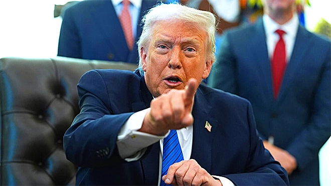 الرئيس الأمريكي دونالد ترامب